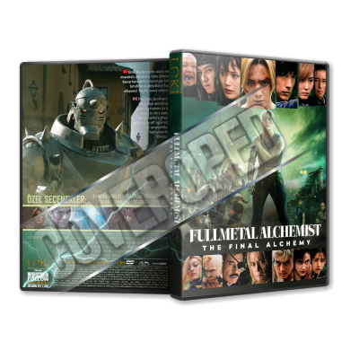 Fullmetal Alchemist The Final Alchemy - 2022 Türkçe Dvd Cover Tasarımı